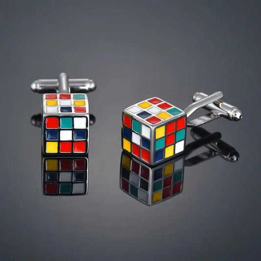 Boutons de Manchette Rubik's Cube